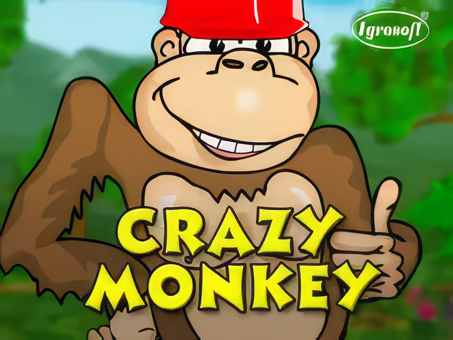 Логотоип слота Crazy Monkey